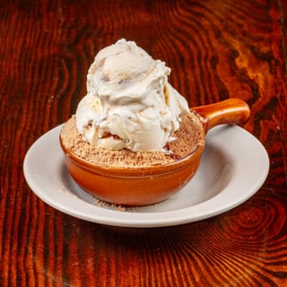 Peach Cobbler w/ Cinnamon Ice Cream on Side (Online)